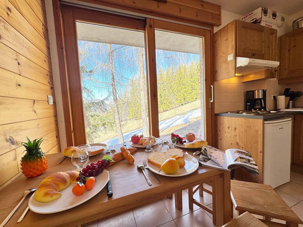Studio entier, Appartement Cocooning à Vars - Animaux admis in Vars, Région de Briançon