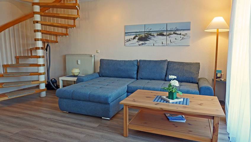 Ferienwohnung für 4 Personen, mit Terrasse und Garten sowie Ausblick, mit Haustier in Tönning - 2