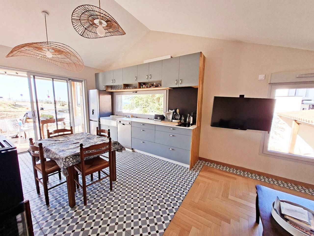 Ferienhaus „La Maison De L'écume“ mit Terrasse, Garten und Wlan in La Tranche-sur-Mer, Vendée