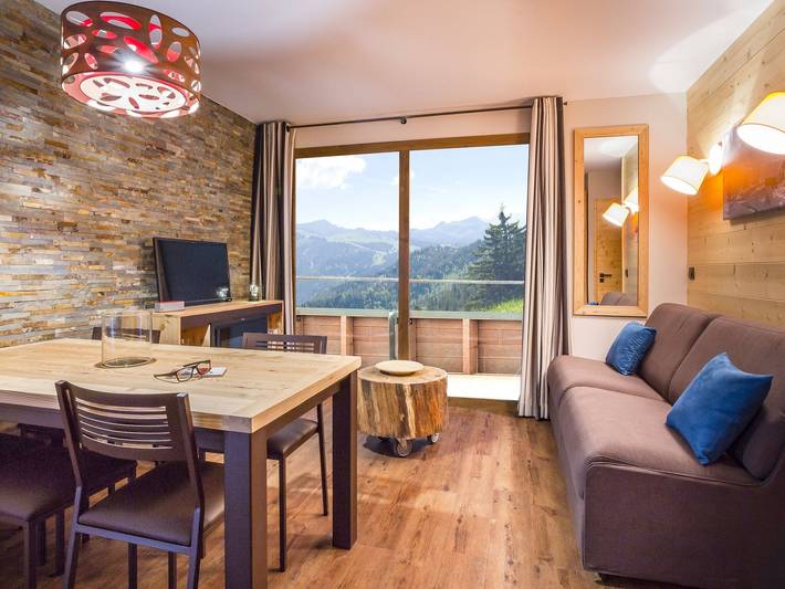 Chalet pour 6 personnes, avec balcon à Tignes - 2