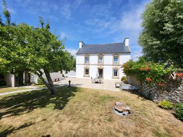 Gîte pour 4 personnes, avec terrasse et jardin, animaux acceptés à Primelin
