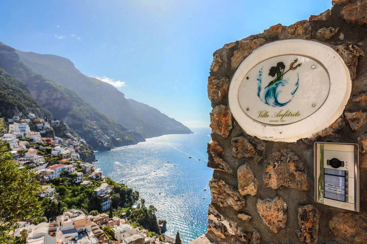 Villa Anfitrite in Spiaggia Fornillo, Positano