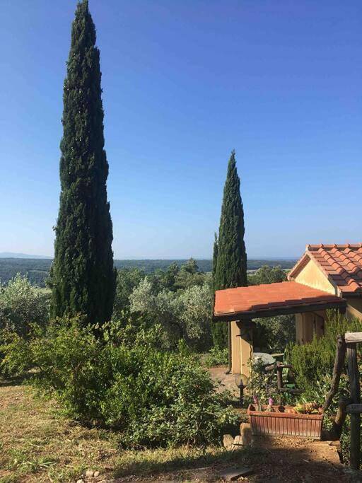 Casa Belvedere -tranquillità tra bosco e ulivi- in Riparbella, Etruskische Küste
