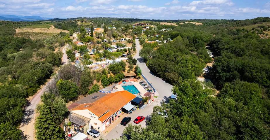 Camping pour 2 personnes, avec Terrasse et Vue