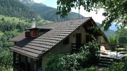Chalet für 4 Personen, mit Garten, mit Haustier in der Aletsch Arena
