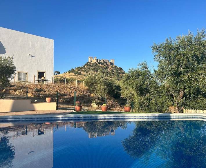 Ferienhaus für 6 Personen, mit Pool und Garten sowie Ausblick, mit Haustier - 1