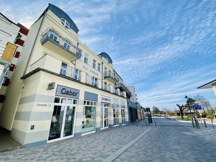 Ferienwohnung für 2 Personen, mit Meerblick und Balkon sowie Balkon/Terrasse in Rostock und Umgebung - 3