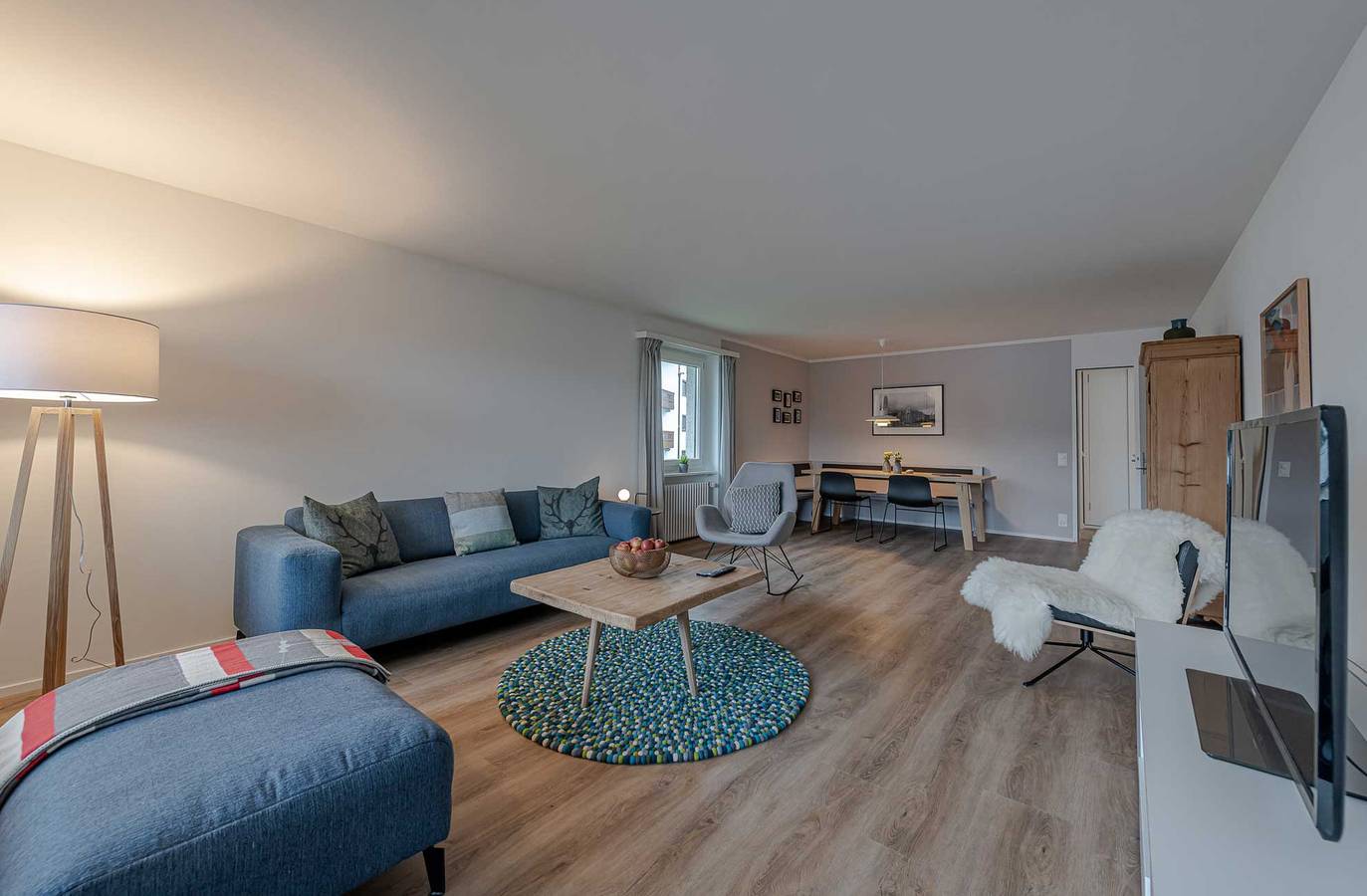 Ganze Ferienwohnung, Quadra 316 - Schön renovierte 3.5 Zimmer Ferienwohnung (85m2) in Flims-Dorf, Flims