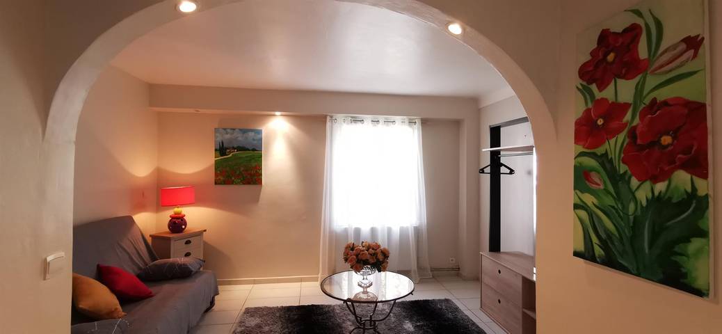 Gîte pour 4 personnes, avec Jardin