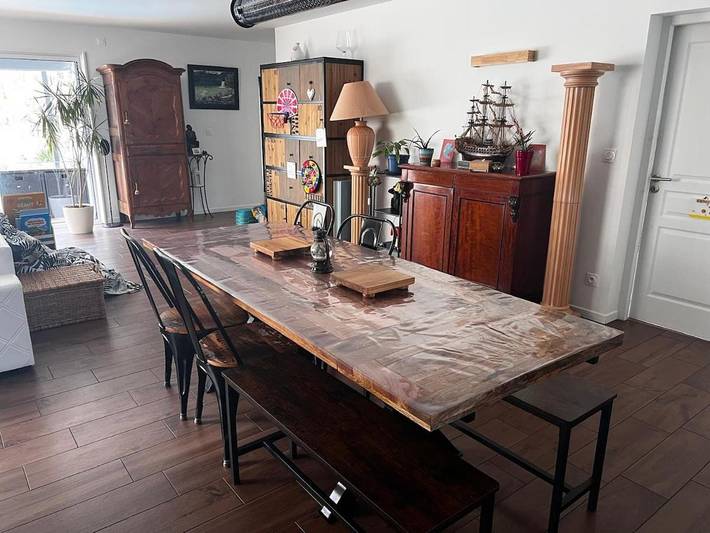 Location de vacances pour 8 personnes, avec jardin et vue ainsi que piscine et terrasse à Marcheprime - 2