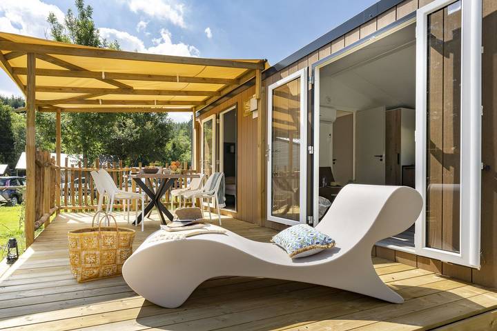 Camping pour 4 personnes, avec piscine et terrasse, animaux acceptés dans Ardennes (Belgique) - 4