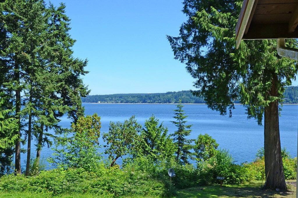 Ganze Wohnung, Übernachten Sie in einem schönen Beach Cottage mit einem wunderschönen Privatstrand am Hazel Point! in Hood Canal