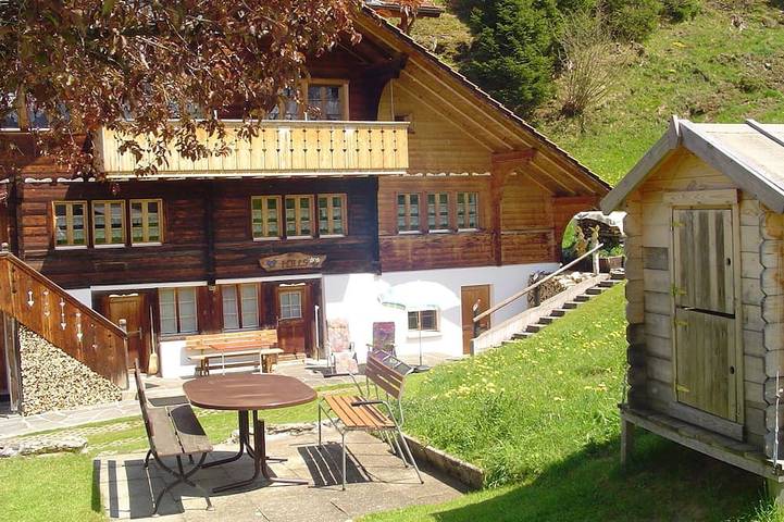Ferienwohnung für 7 Personen, mit Garten