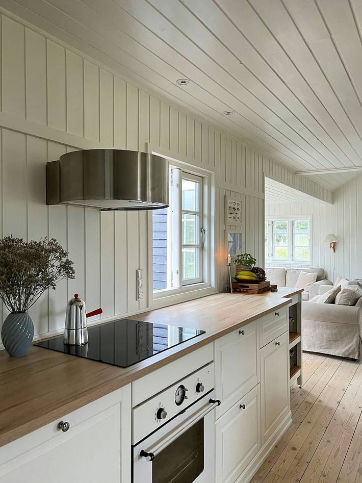 Badehotel-inspiriertes Ferienhaus am Strand von Tranum in Jammerbugt