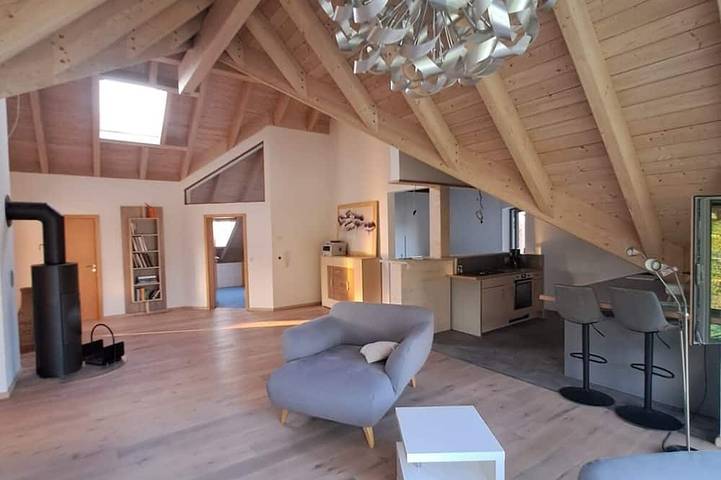 Ferienwohnung für 5 Personen, mit Balkon und Garten