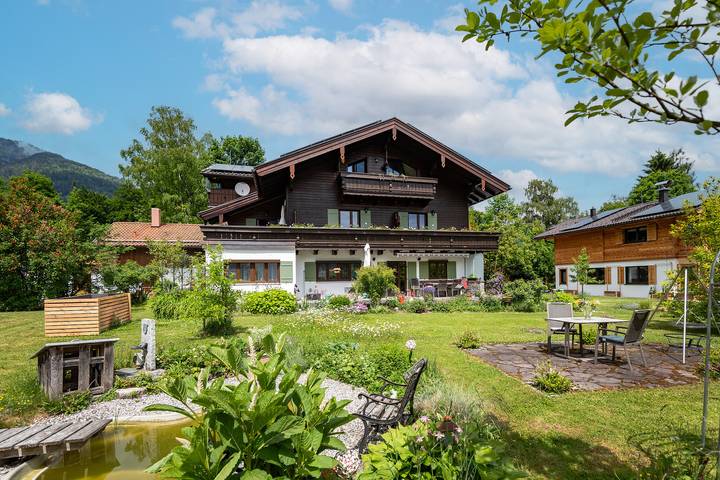 Ferienwohnung für 2 Personen, mit Balkon und Terrasse sowie Garten in Oberaudorf