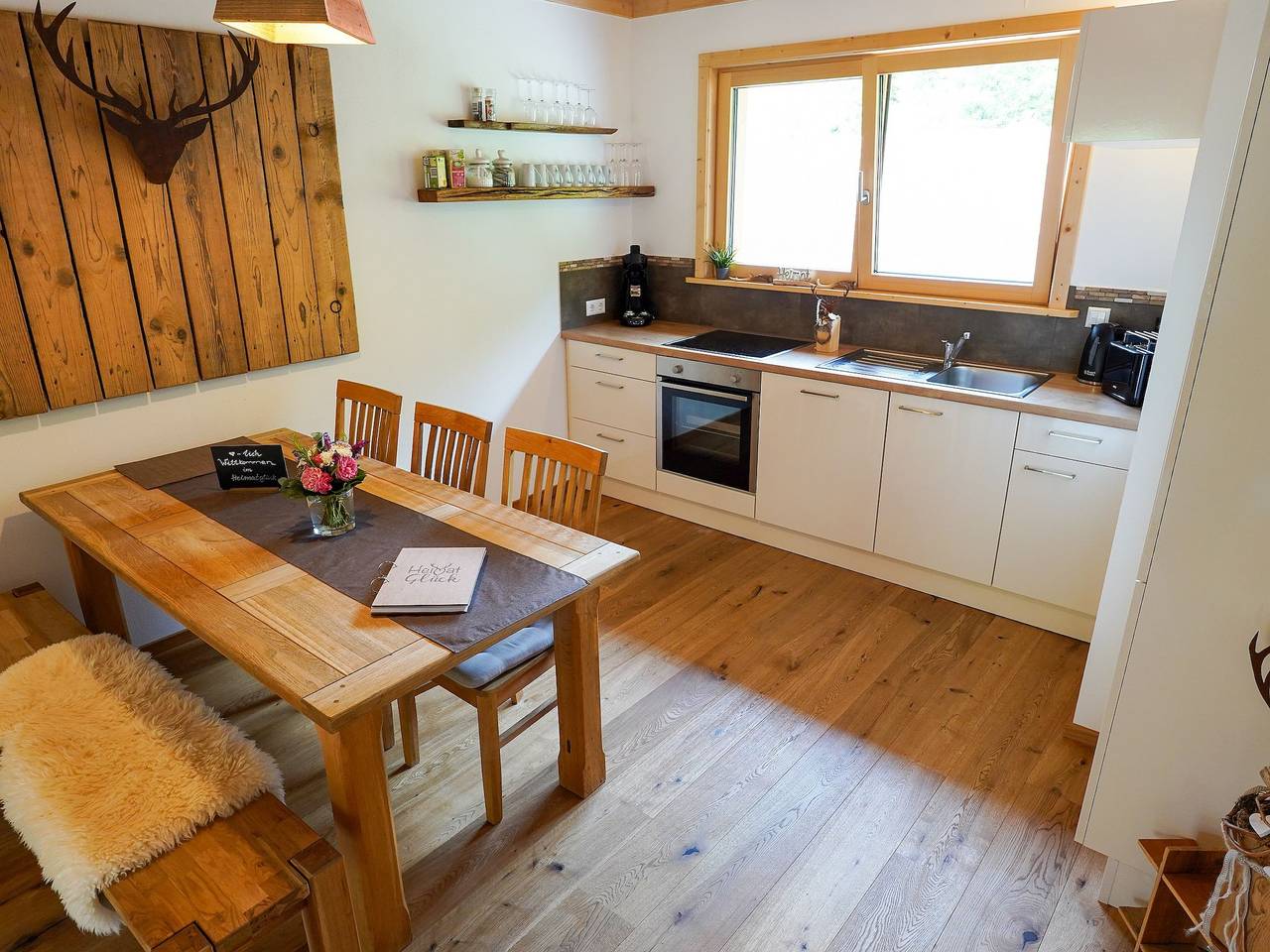 Ganze Wohnung, Ferienwohnung 'Heimatglück 2, Maisonette, 76qm' mit Gemeinschaftsterrasse, Balkon und Wlan in Lautenbach, Mittlerer Schwarzwald