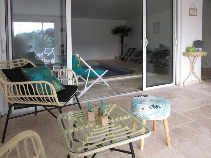 Location de vacances pour 5 personnes, avec jardin et piscine ainsi que bassin pour enfant et jacuzzi à Mer - 3