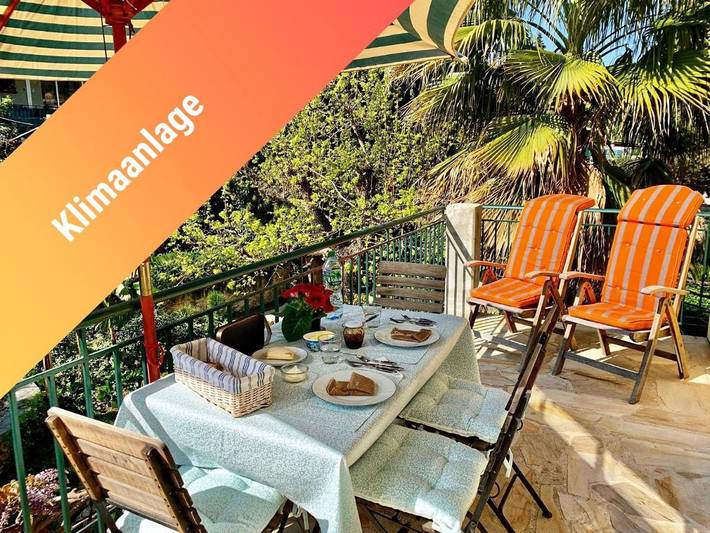 Ferienwohnung für 3 Personen, mit Ausblick und Garten in Vence