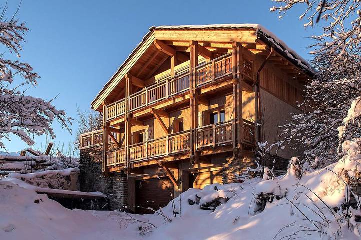Chalet pour 10 personnes, avec balcon - 1
