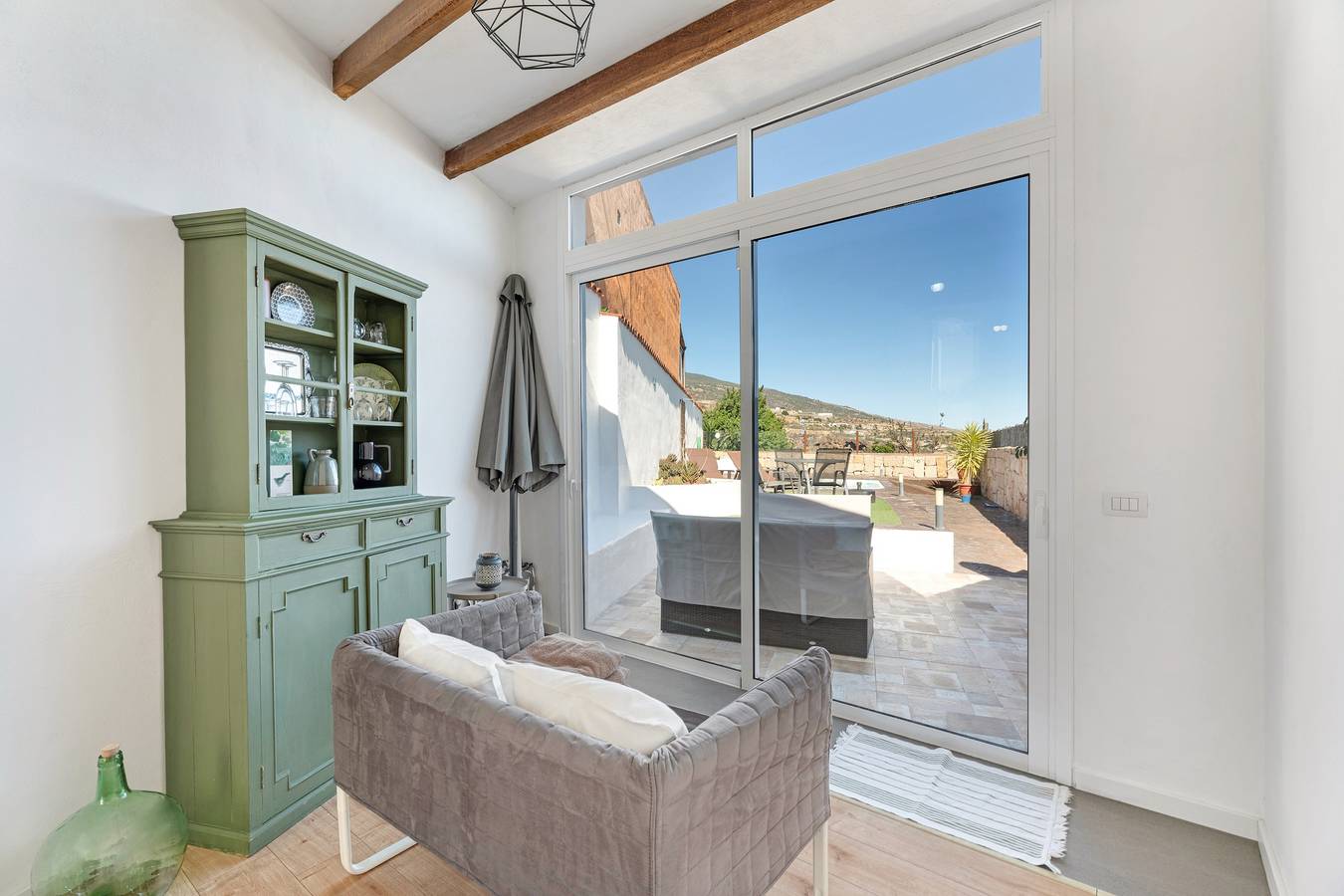 Casa de montaña 'Marcela Joaquin' con vistas al mar, piscina privada y Wi-Fi in La Zarza (Canary Islands), Fasnia