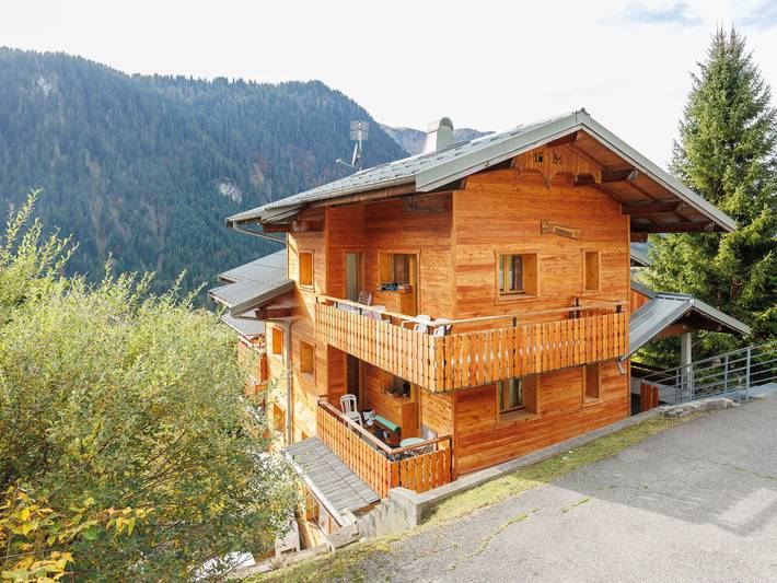 Appartement de vacances pour 4 personnes, avec jardin à Chatel