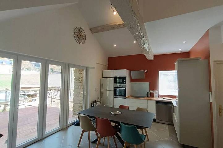 Maison de vacances pour 6 personnes, avec piscine, animaux acceptés