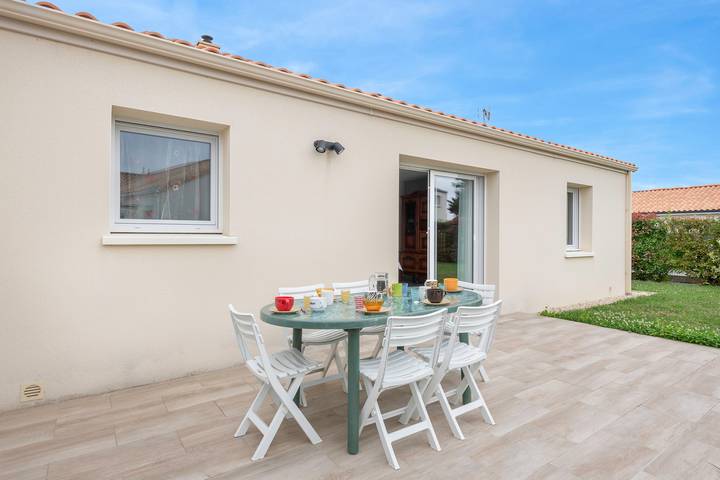 Maison de vacances pour 6 personnes, avec Terrasse et Jardin