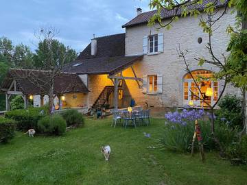 Cottage pour 6 personnes, avec jardin et vue à Sainte-Vertu