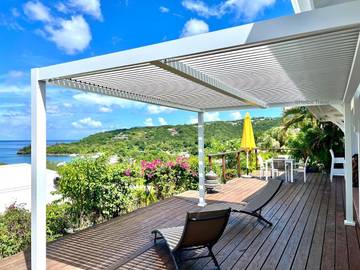 Villa pour 4 personnes, avec vue et jardin à Deshaies