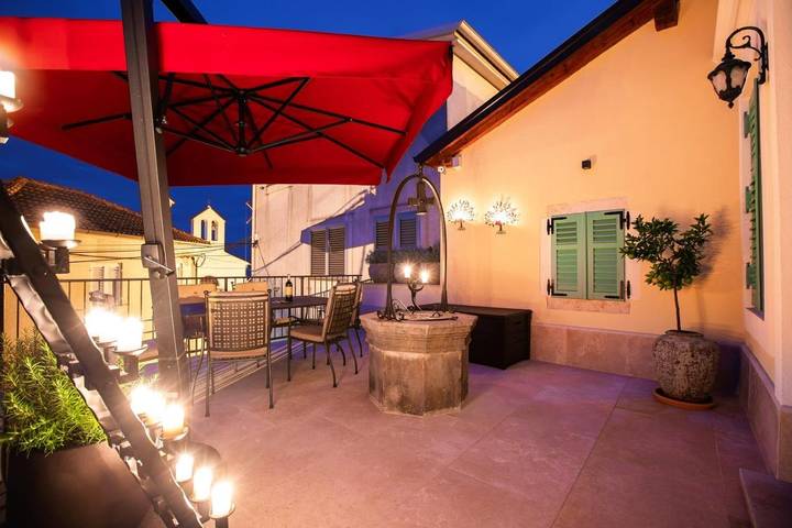 Ferienhaus für 6 Personen, mit Balkon/Terrasse und Sauna, mit Haustier in Moscenicka Draga