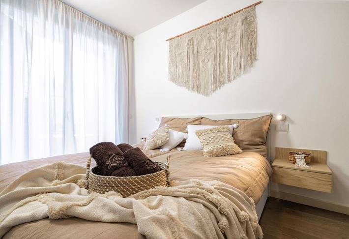 Appartamento per 6 persone, con giardino e idromassaggio nonché piscina e sauna a Cavaion Veronese