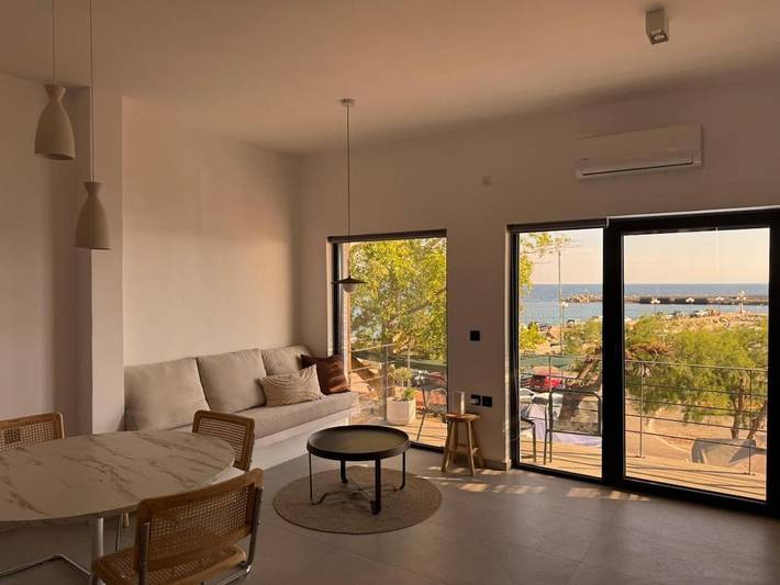 Appartement de vacances pour 4 personnes, avec Balcon ainsi que Terrasse et Vue