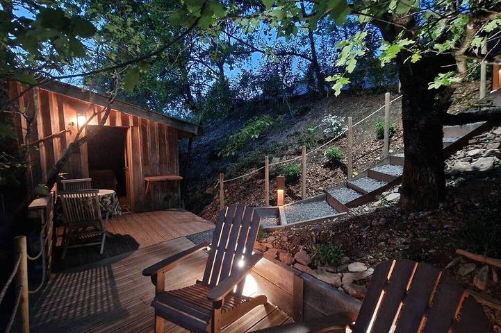 Location de vacances pour 4 personnes, avec Terrasse à Grand-Vabre