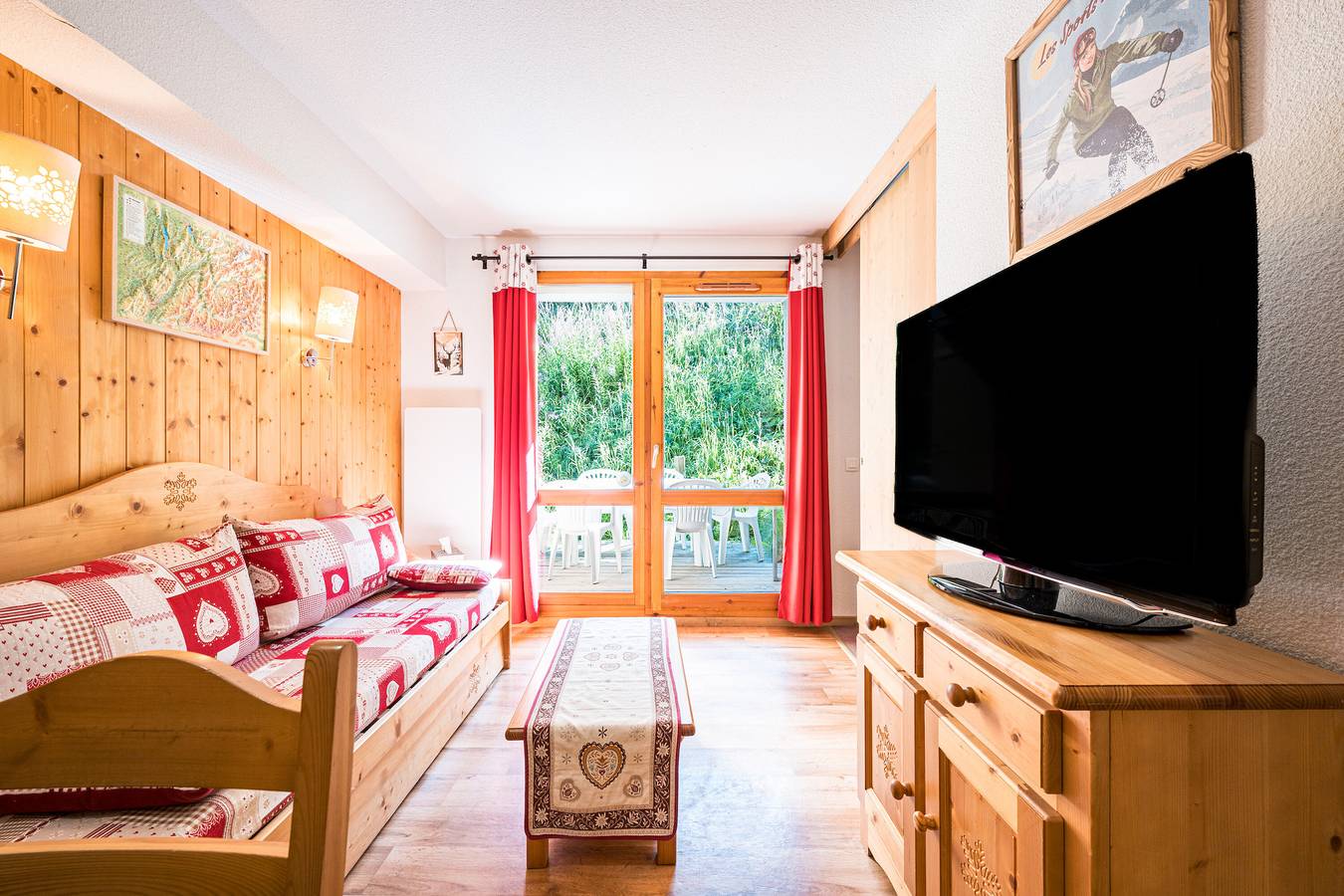 Ganze Wohnung, Ruhige Wohnung direkt an den Pisten in Valmeinier, Region Saint-Jean-de-Maurienne