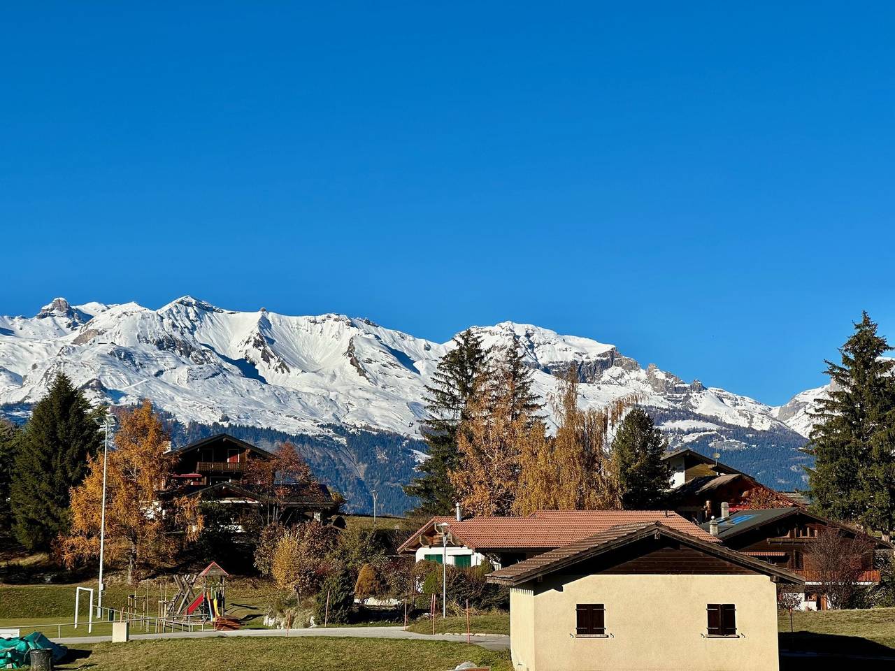 Ganze Wohnung, Eperons du Ciel n°176, hübsches Studio in Nax gelegen in Mont-Noble, Walliser Alpen