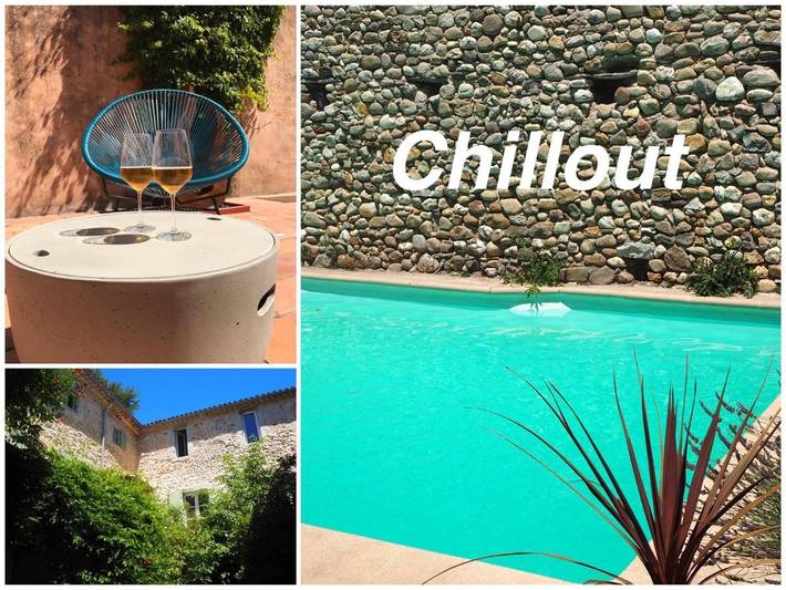 Gîte pour 2 personnes, avec jardin ainsi que piscine et vue à Massillargues-Attuech - 3