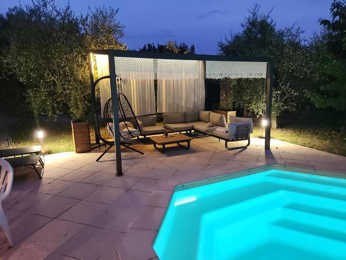 Chalet para 8 personas, con piscina y jardín - 1