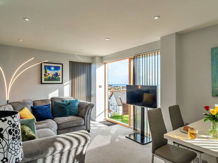 Apartment for 4 people, with balcony in Teignmouth