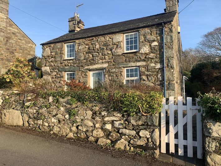 Cottage for 6 people, with ocean view and garden, child-friendly in Wales