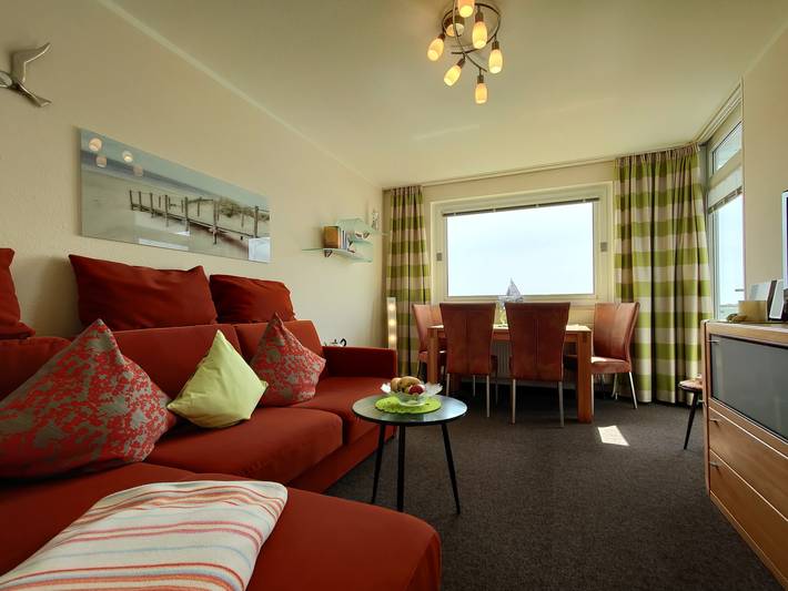 Ferienwohnung für 4 Personen, mit Balkon auf Norderney