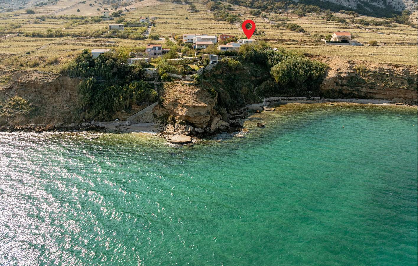 Appartamento intero, Accogliente appartamento con vista mare, Wi-Fi, aria condizionata e terrazza vicino alla spiaggia in Mandre, Pag