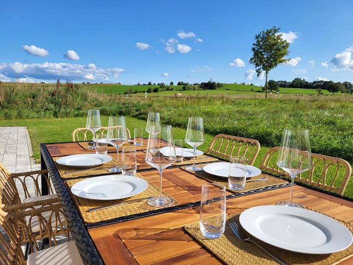 Ferienwohnung für 9 Personen, mit Garten und Ausblick - 1