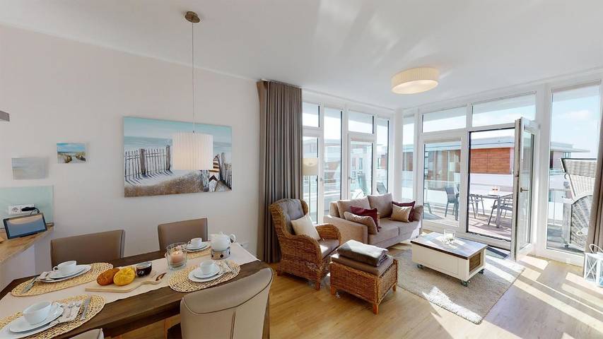 Ferienwohnung für 4 Personen, mit Terrasse und Sauna, mit Haustier in Neustadt in Holstein - 2