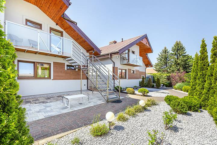 Ferienwohnung für 6 Personen, mit Balkon und Sauna, mit Haustier in Grzybowo