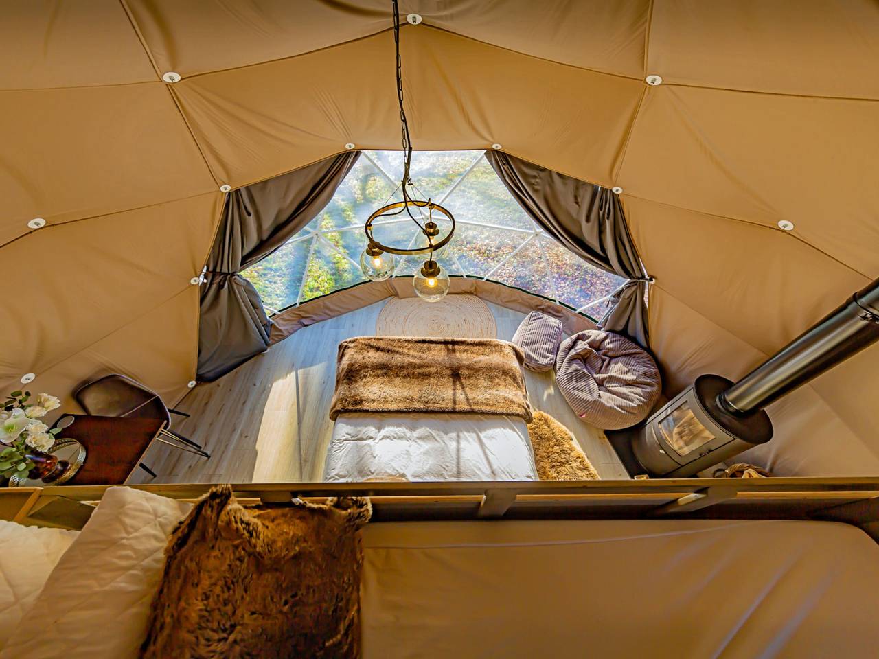 Knole Luxury Dome in Chiddingstone, Kent