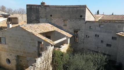 Gîte pour 2 personnes, avec vue et balcon à Meynes