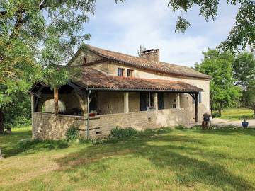 Chambre d’hôte pour 2 personnes, avec jardin à Flaujac-Poujols