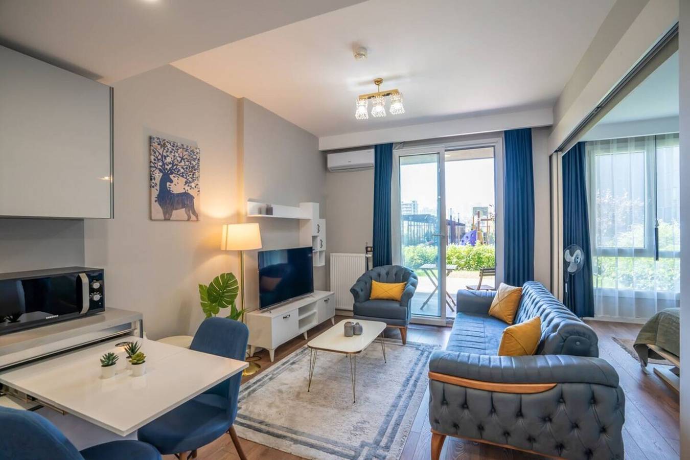 Apartamento entero, Apartamento de vacaciones para 3 personas con piscina in Estambul, Región del Mármara