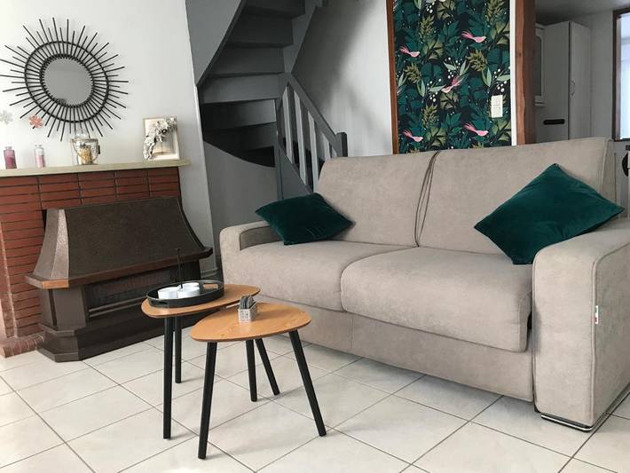 Ferienhaus für 4 Personen, mit Terrasse und Garten